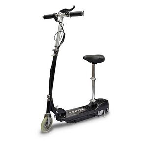 vidaXL Trottinette &eacute;lectrique avec Si&egrave;ge 120 W Noir