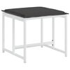 vidaXL Ensemble à manger de jardin avec coussins 13pcs blanc textilène