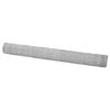 vidaXL Cl&ocirc;ture hexagonale Argent&eacute; 1,5 x 10 m Acier galvanis&eacute;