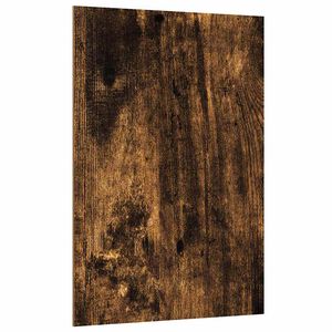 vidaXL Panneaux d&eacute;coratifs 50 pi&egrave;ces Ch&ecirc;ne fum&eacute; 30 x 42 x 0,27 cm