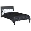 vidaXL Duvet complet toute l'ann&eacute;e Noir 200 x 135 cm