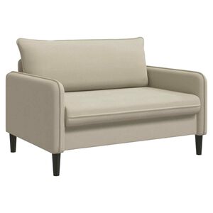vidaXL Fauteuil XXL Beige Velours