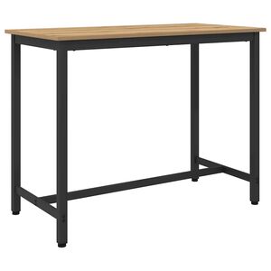 vidaXL table Ch&ecirc;ne artisanal 100 x 50 x 76,5 cm