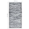 vidaXL Tapis BCF Gris oriental 100x200 cm