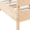 vidaXL Cadre de lit sans matelas 120x200 cm bois de pin massif