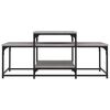 vidaXL Table basse sonoma gris 102x60x45 cm bois d'ing&eacute;nierie