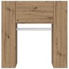 vidaXL Armoire de couloir chêne artisanal 97,5x37x99cm bois ingénierie