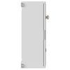 vidaXL Armoire de contr&ocirc;le Gris 47 x 20 x 60 cm Plastic ABS