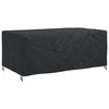 vidaXL Housse pour meubles Uni Noir 240 x 140 x 90 cm 210D