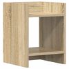 vidaXL Support de Plante Ch&ecirc;ne Sonoma 30 x 30 x 40 cm
