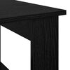 vidaXL Table basse Ch&ecirc;ne noir 72 x 50 x 50 cm Bois d'ing&eacute;nierie