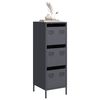 vidaXL Buffet haut anthracite 39x35x103,5 cm acier
