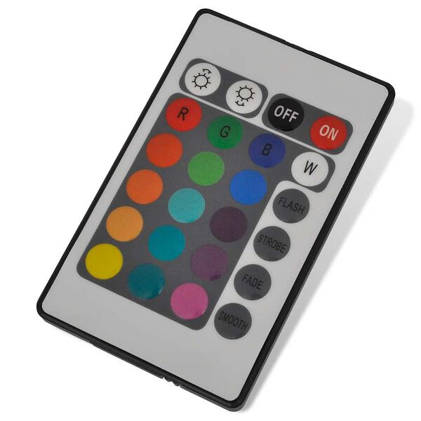 vidaXL Lampe LED de bulles d'aquarium RVB 48 cm