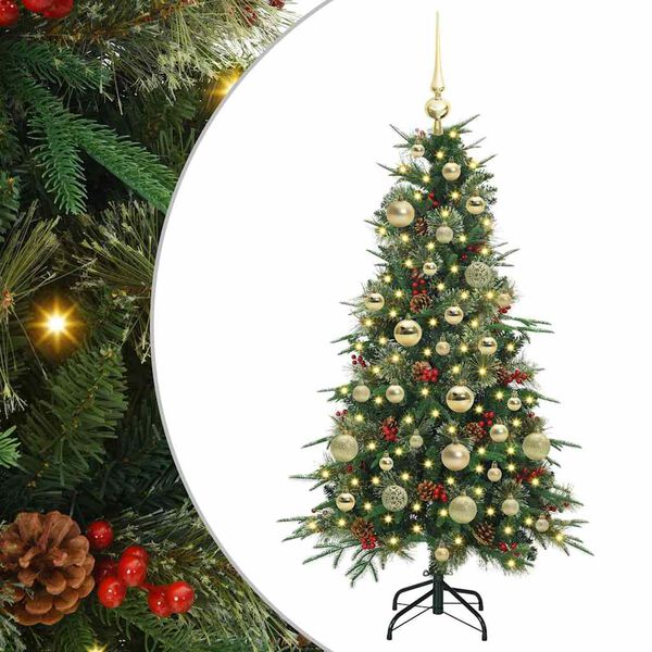 vidaXL Sapin de No&euml;l Artificiel &agrave; Branches Articul&eacute;es Vert 120 cm