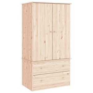 vidaXL Garde-robe ALTA 90x55x170 cm bois massif de pin