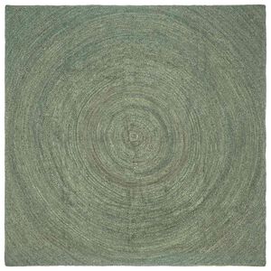 vidaXL Tapis de surface Vert olive 300 x 300 cm Jute