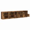 vidaXL Buffet LED Bois ancien 283 x 37 x 67 cm Bois d'ing&eacute;nierie