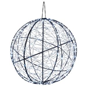 vidaXL Lumi&egrave;re de finial de No&euml;l 750 LED Blanc froid &Oslash; 50 x 52 cm