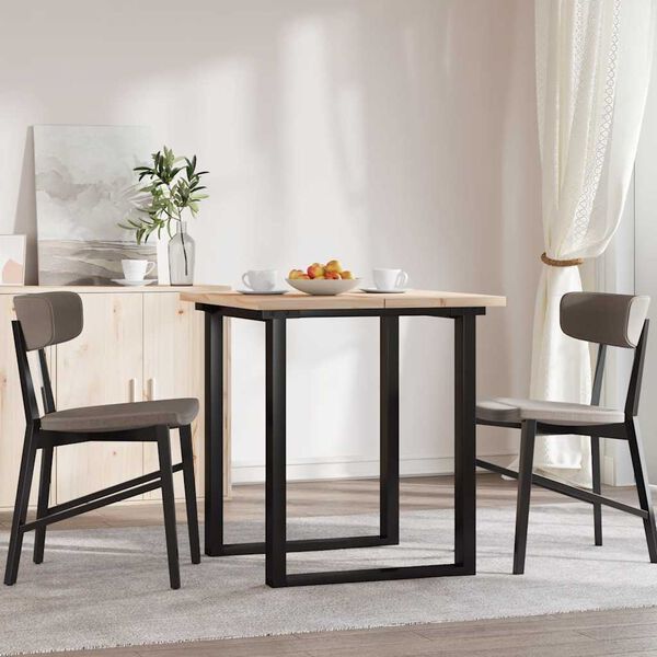 vidaXL Dessus de table 2 pcs 70x35x2,5cm rectangulaire bois pin massif