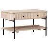 vidaXL Table basse faite main Blanc 85 x 45 x 50 cm