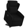 vidaXL Fauteuil inclinable &eacute;lectrique noir tissu