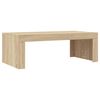 vidaXL Table basse ch&ecirc;ne sonoma 102x50x36 cm bois d'ing&eacute;nierie