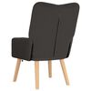 vidaXL fauteuil Gris fonc&eacute; 63 x 67 x 94 cm