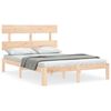 vidaXL Cadre de lit sans matelas 140x200 cm bois massif de pin