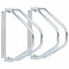 vidaXL Support de bicyclette mural 2 pcs acier galvanis&eacute;
