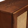 vidaXL Buffet Marron 90 x 33,5 x 75 cm Bois de mangue massif