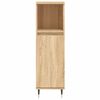 vidaXL Armoire salle de bain chêne sonoma 30x30x100 cm