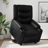 vidaXL Fauteuil inclinable &eacute;lectrique noir similicuir