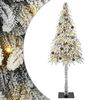 vidaXL Sapin de No&euml;l avec 300 LED Blanc 210 cm PE et Acier