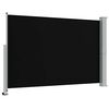 vidaXL Auvent lat&eacute;ral r&eacute;tractable de patio 160 x 300 cm Noir