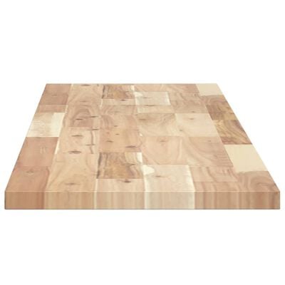 vidaXL Dessus de table 120x30x2 cm rectangulaire bois massif d'acacia