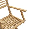 vidaXL Chaises pliables de jardin lot de 2 bois massif d'acacia