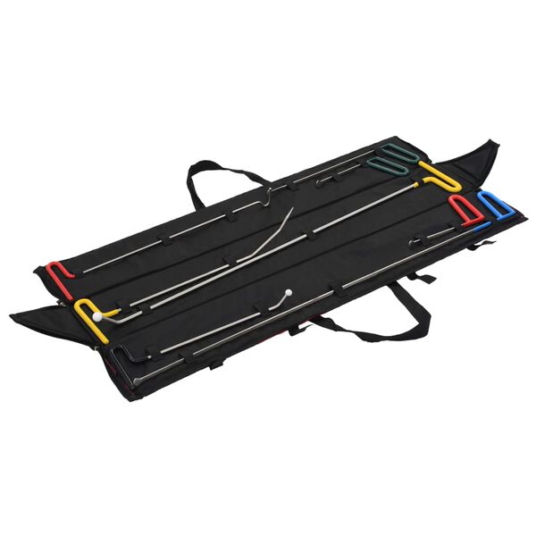 vidaXL Kit de d&eacute;bosselage sans peinture 8 pcs Acier inoxydable