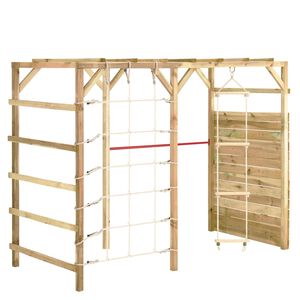 vidaXL Cadre d'escalade 240x100x170 cm Bois de pin impr&eacute;gn&eacute;