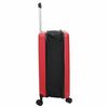 vidaXL Valise avec verrouillage Rouge 43 x 27 x 66 cm Plastic ABS