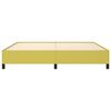 vidaXL Cadre de lit sans matelas vert 200x200 cm tissu