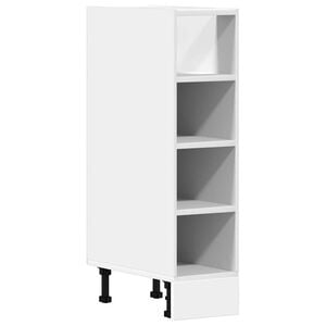 vidaXL Meuble bas "Riga" Blanc 20&nbsp;x&nbsp;44,5&nbsp;x&nbsp;81,5&nbsp;cm Bois d'ing&eacute;nierie