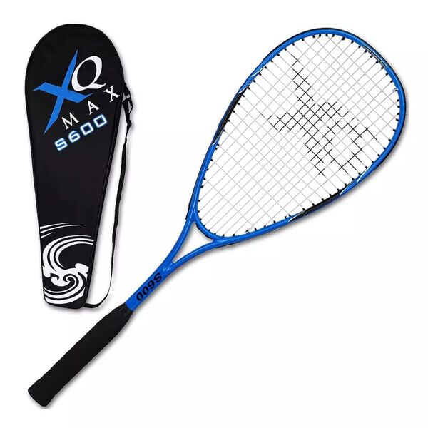 XQ Max Raquette de squash S600 Bleu et noir