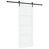vidaXL Porte coulissante ORKDAL 83 x 211 cm Bois d'ing&eacute;nierie
