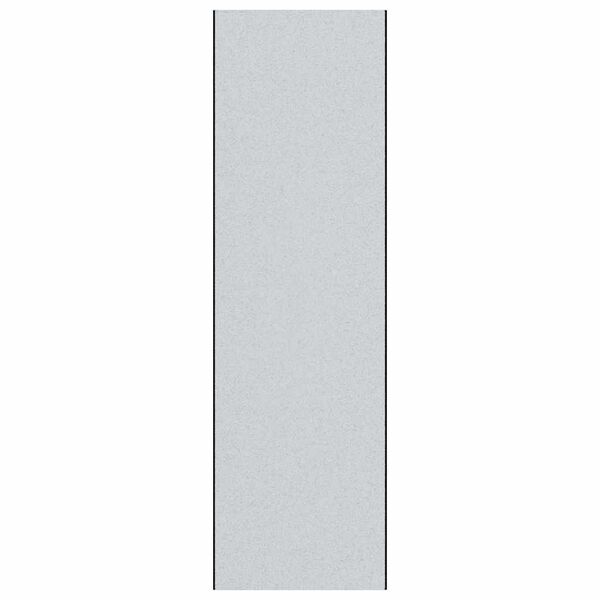 vidaXL Tapis d'entr&eacute;e Autre Gris et Noir 120 x 400 cm