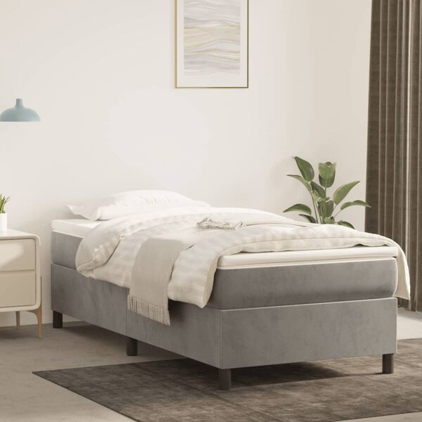 vidaXL Sur-matelas 90x210x5 cm