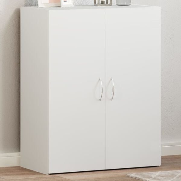vidaXL Armoire de classement blanc 60x32x77,5 cm bois d'ingénierie