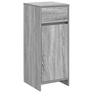 vidaXL Armoire de salle de bain Sonoma gris 35 x 36,5 x 85 cm