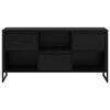 vidaXL Meuble TV Ch&ecirc;ne noir 100 x 36 x 49,5 cm Bois d'ing&eacute;nierie