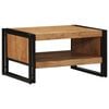 vidaXL Table basse 70x50x38 cm bois massif acacia