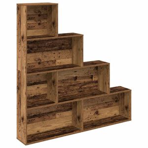 vidaXL Biblioth&egrave;que vieux bois 157x24x160 cm bois d'ing&eacute;nierie